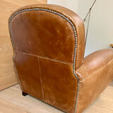 Club leather armchair