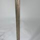 Silver metal palm lamp foot
