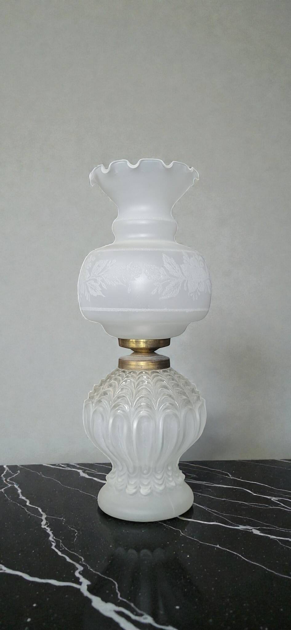 1970s glass lamp
