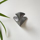 Vintage cast aluminum wall hooks