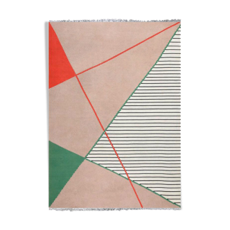 Tapis géométrique par Antonin Kybal, 1950 - 300x420cm