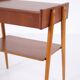 Side/bedside table - Teak - AB Carlström & Co furniture factory - Sweden - 1950s