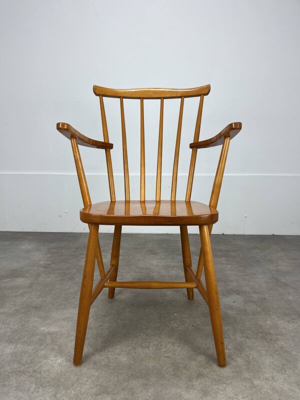Chaise suédoise Akerblom à barreaux, design scandinave
