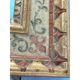 Venetian mirror in solid linden wood, hand-decorated