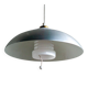 Nordiska Kompaniet adjustable pendant lamp, aluminium and porcelain, 1950