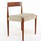 Set van 2 Kai Kristiansen voor Fritz Hanzen 4110 stoelen