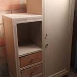 Asymmetrical Art Deco period wardrobe