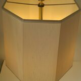 Porcelain and brass lamp by GIULIA MANGANI c.1980