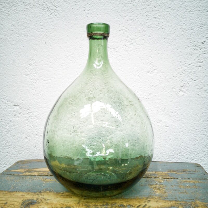 Demijohn green 6 liters