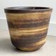 Vintage ceramic planter / flower pot
