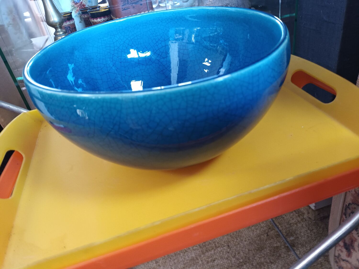 Saladier bleu