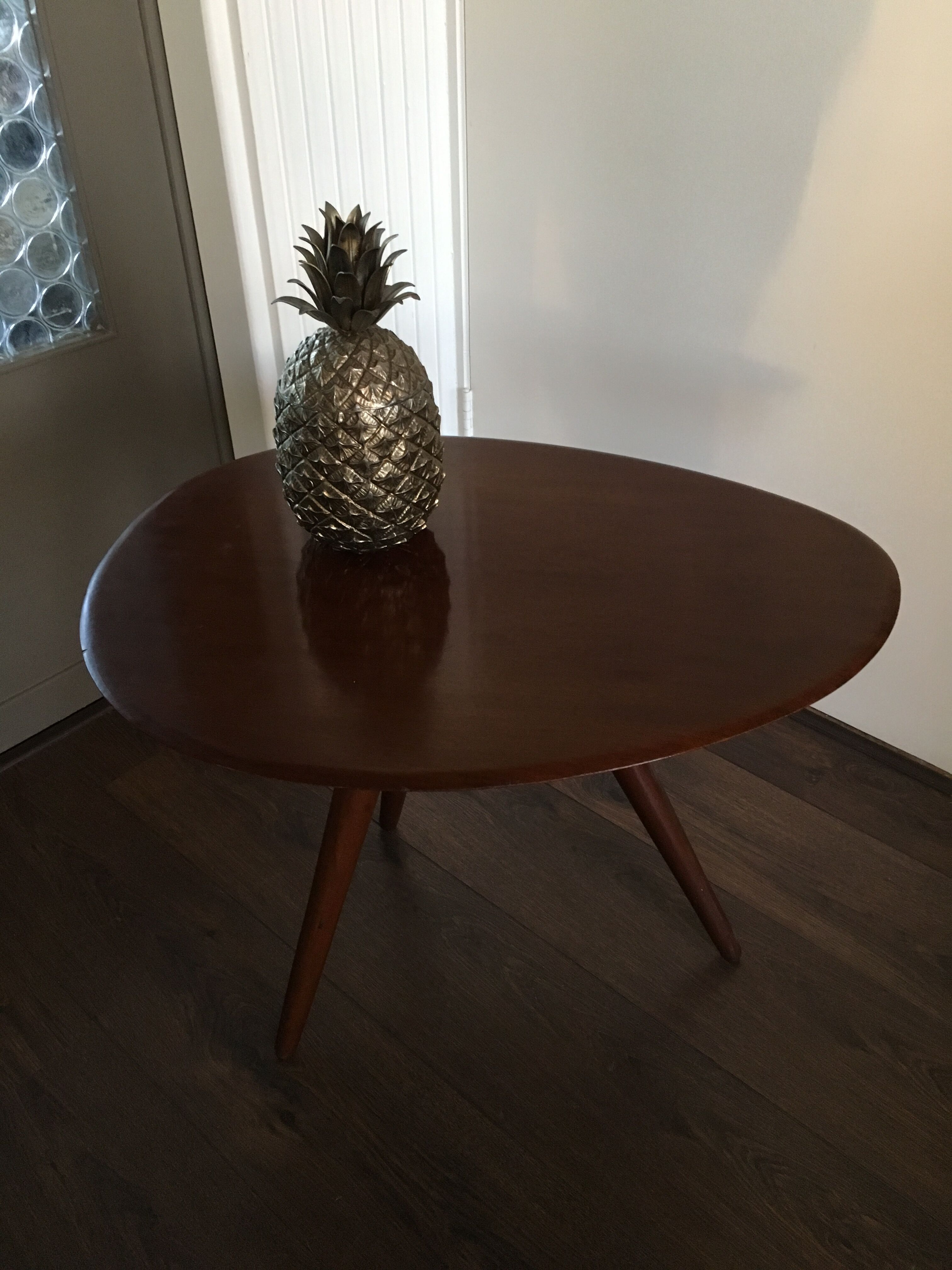 Mid-century mahogany coffee table, 1950