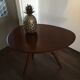Mid-century mahogany coffee table, 1950