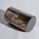 Side table in black petrified wood h:28,5cm d:17cm