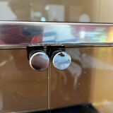Étagère sur pied, meuble HI-FI en plexiglas
