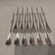 6 silver-plated lobster picks by Christofle, Perles pattern