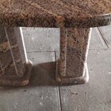 Marble coffee table