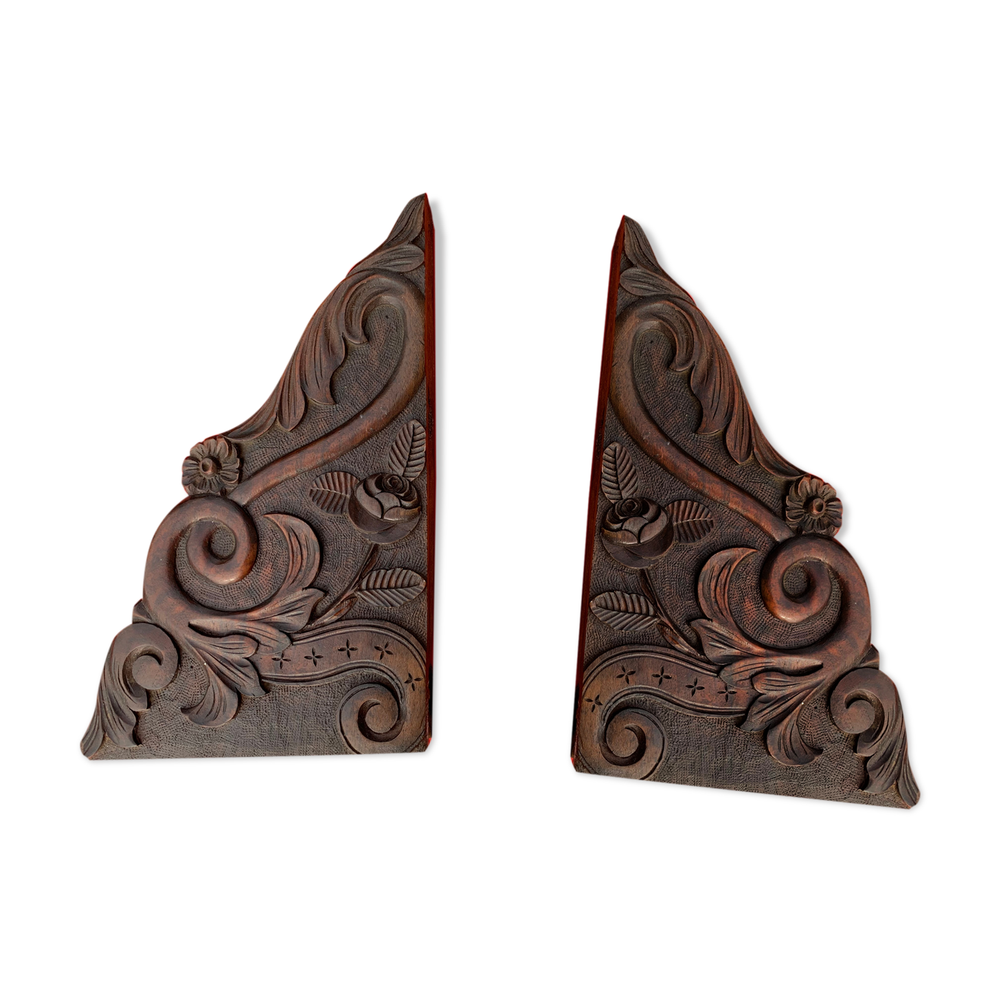 Carved frontwood ornament