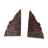 Carved frontwood ornament