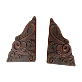 Carved frontwood ornament