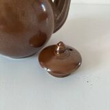 Small stoneware "selfish" teapot