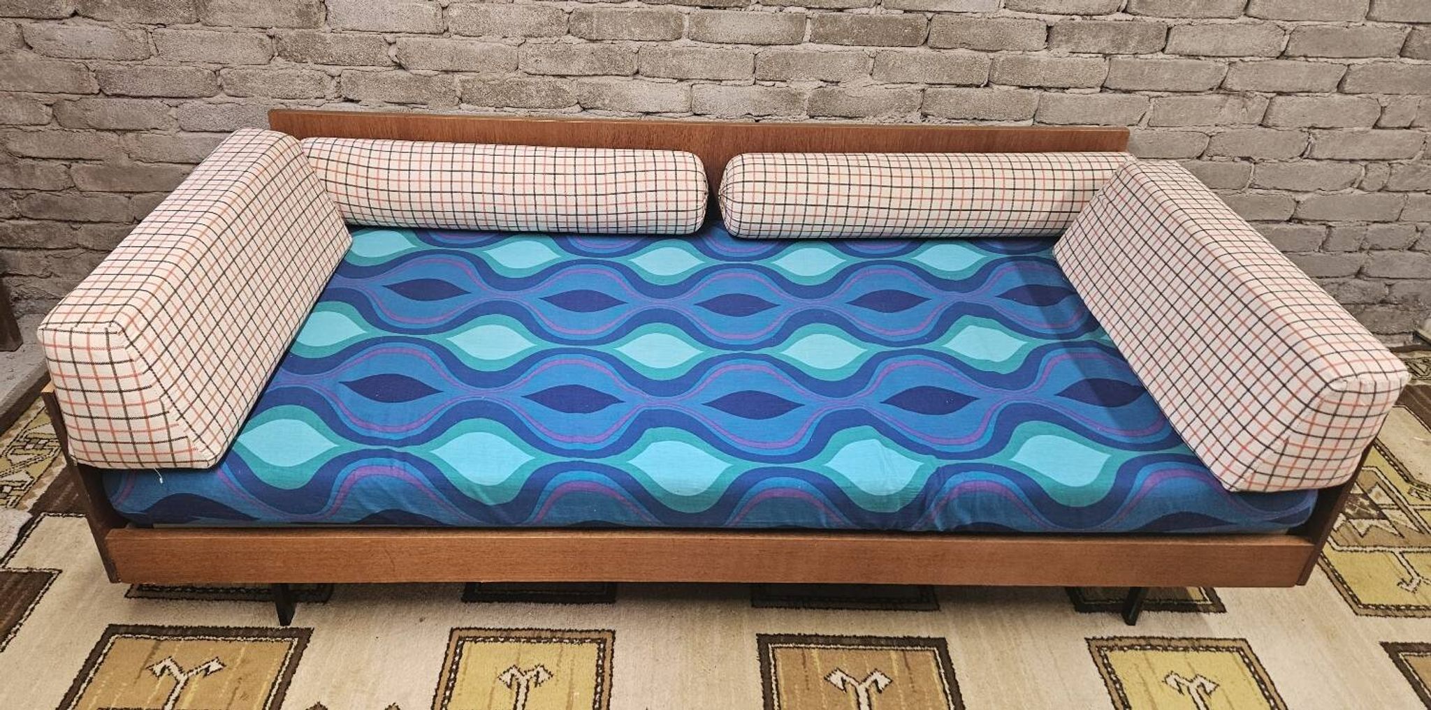 Daybed méridienne 1970 vintage