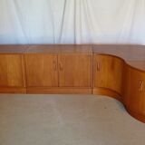 G Plan teak modular angle line