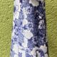Fine English earthenware jug, cobalt blue decoration, Victoria Ware Ironstone.