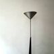 Vintage chrome metal cone floor lamp, adjustable, Ikea 1980.