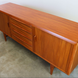 Teak enfilade by Ib Kofod Larsen for Faarup Denmark 1950s