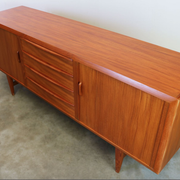 Teak enfilade by Ib Kofod Larsen for Faarup Denmark 1950s
