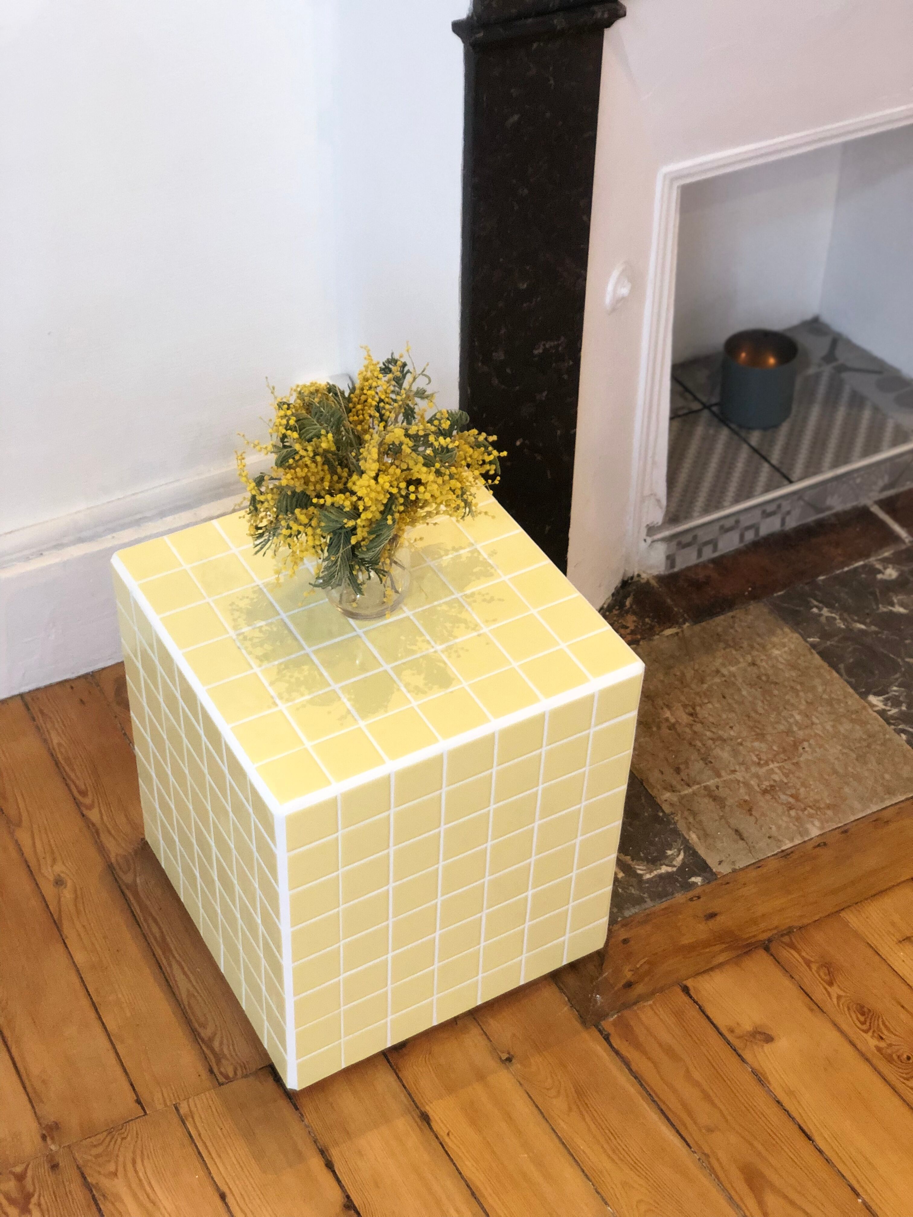 Ceramic tile coffee table