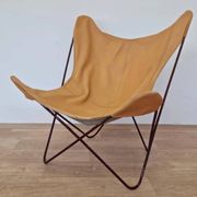 Vintage midcentury BKF Hardoy butterfly chair, 1970s
