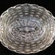 Large hen bonbonniere glass box style portieux vallerysthal