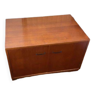 Low wooden furniture