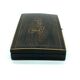 Card box in rosewood marquetry mid 19th century