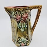 Slip pitcher with floral motifs, Onnaing earthenware 776 - 661007