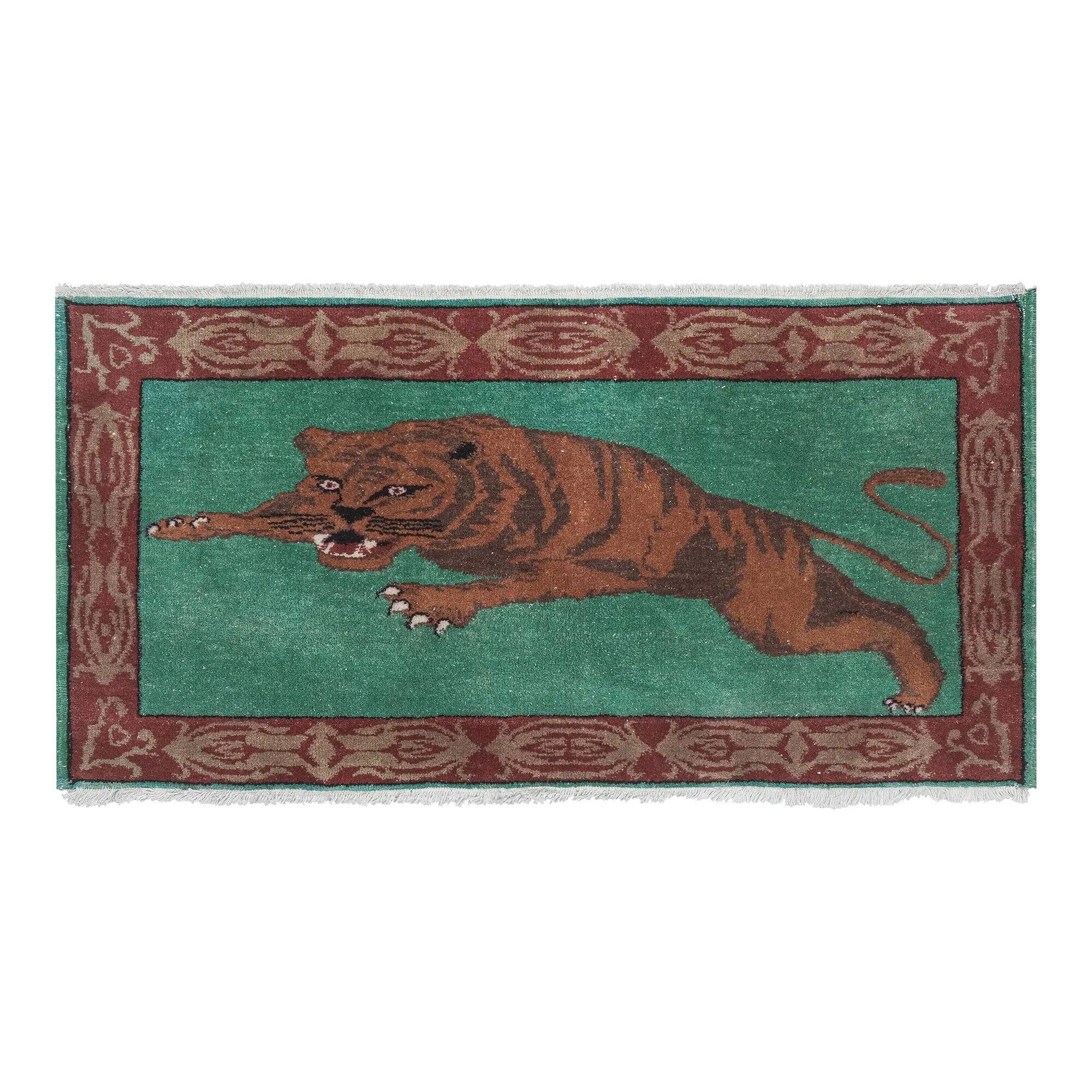 Vintage handmade Turkish rug 80x150 cm