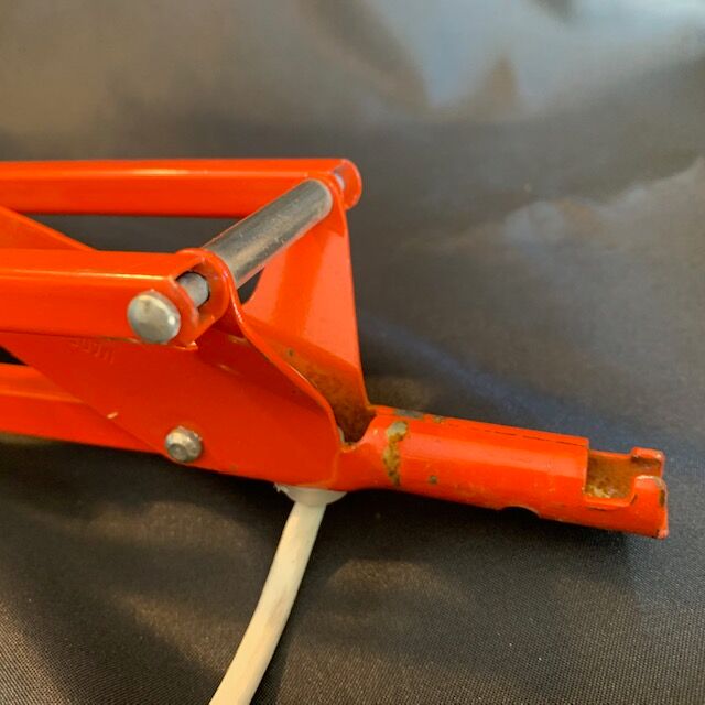 Ledu Suede architect lamp 1960