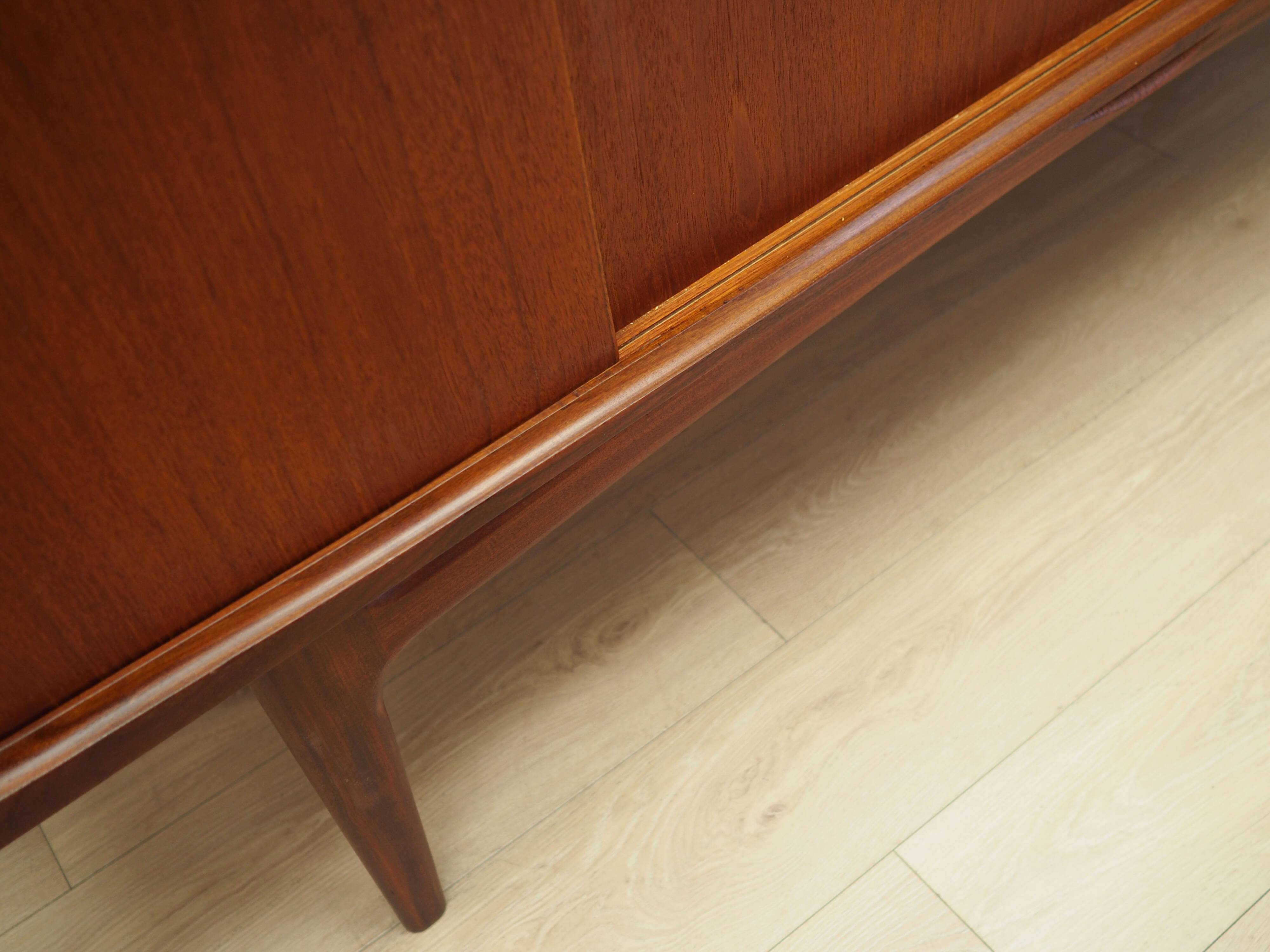 Teak highboard, Danish design, 1970s, production: Denmark