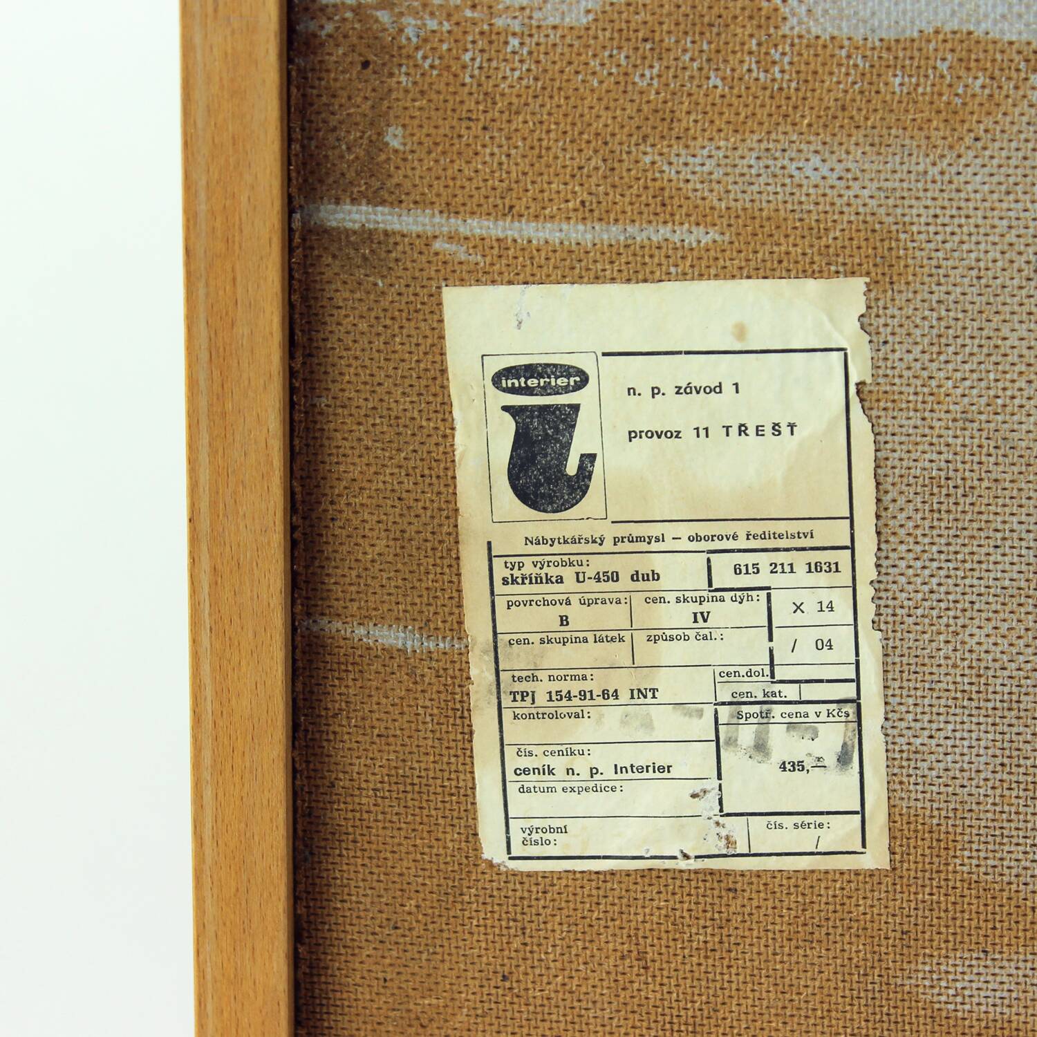 Tall Bar Sideboard U 460 By Jiri Jiroutek For Interier Praha, 1960s