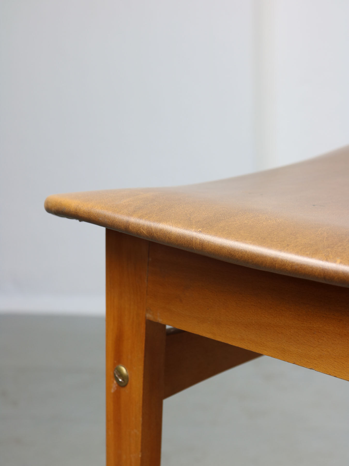 Vintage Italian Leatherette Dining Chairs, set of 3