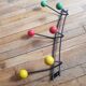 6-ball wall coat rack