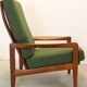 Fauteuil vintage en teck, milieu XXème