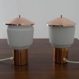 Ensemble de deux lampes de chevet par Lustry, Kamenicky Senov, 1970