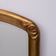Deknudt Art Deco style Gold Wall Mirror Belgium 1970s