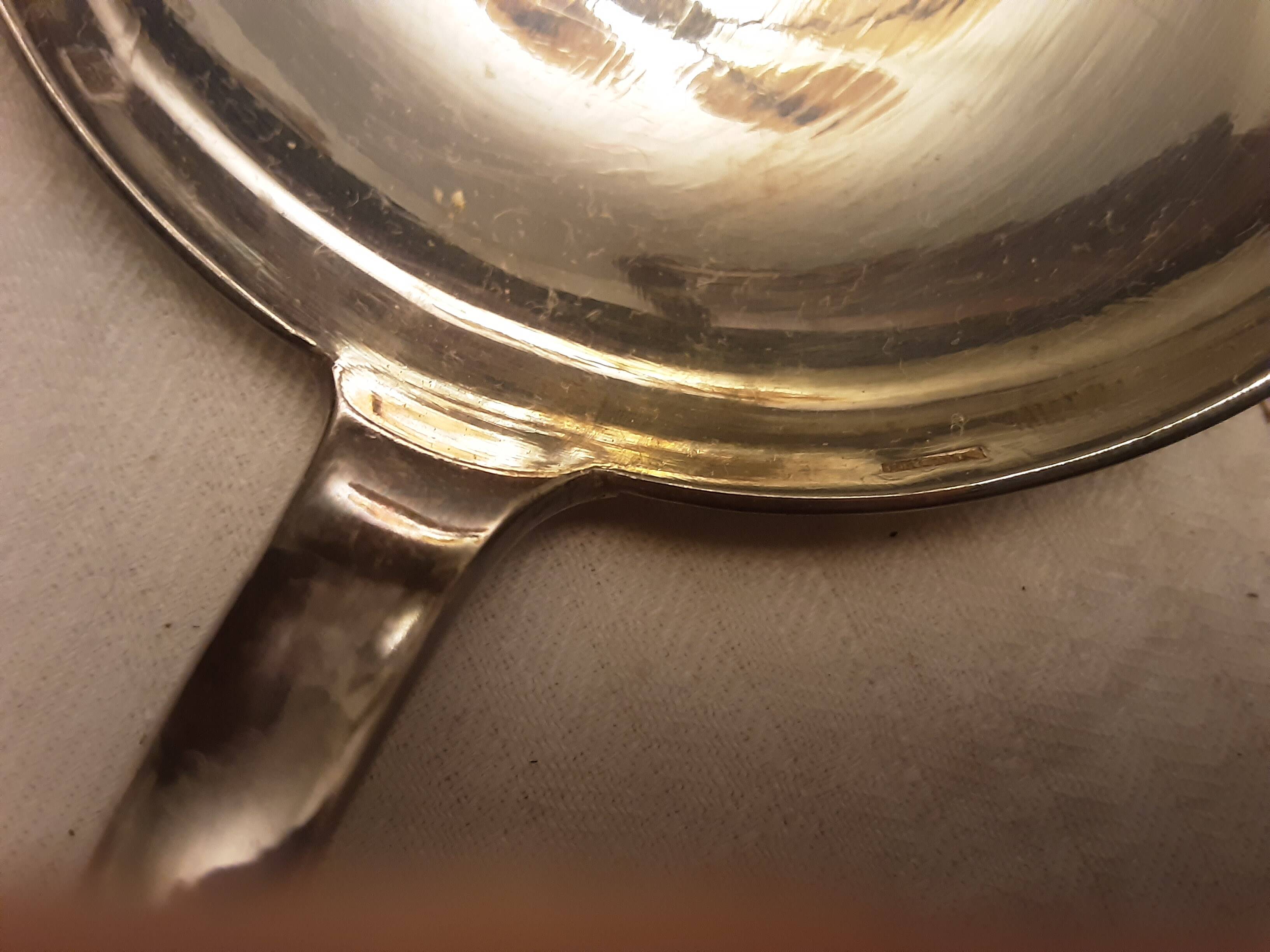 Silver metal cutlery ercuis art deco