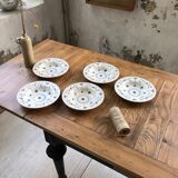 5 hollow plates Myott Finlandia