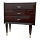 Pairs of old bedside tables from the 1960s and 70s.
