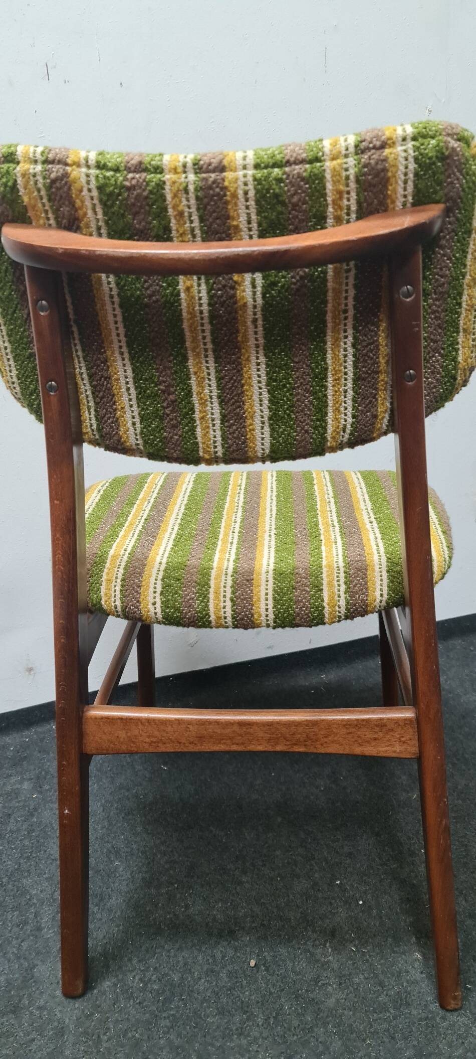 One Vintage teak dining chair